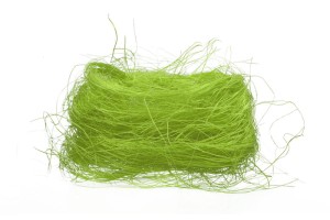 Wiosenny sizal dekoracyjny zielony