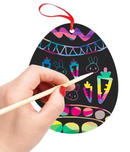 Pisanki zawieszki - zdrapki