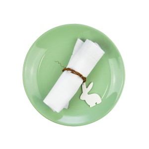 Wielkanocne obrączki na serwetki (z zawieszką) (4 szt.)