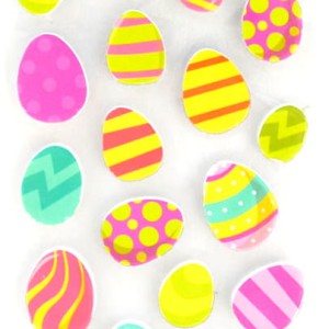 Naklejki piankowe - pisanki