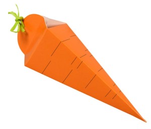 Opakowanie na prezent - marchewki