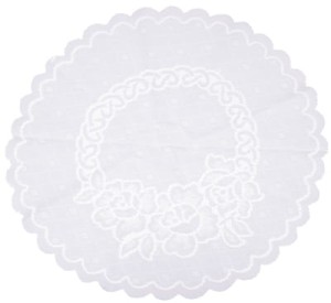 Ażurowa serwetka do przykrycia koszyczka 1 szt.