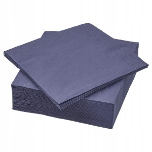 Serwetki trójwarstwowe, granatowe, szafirowe, 20szt.