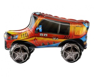 Balon foliowy Jeep 3D, 89x45x37 cm