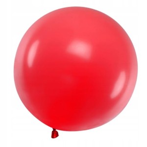 Balon kula czerwony 48 cm, 5 szt. 