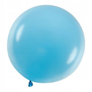 Balon kula błękitny 48 cm, 5 szt.  
