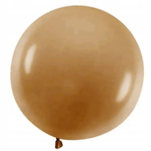 Balon kula kawowe 48 cm, 5 szt.  