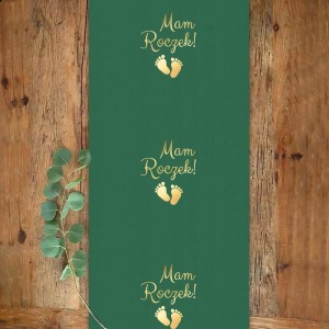 Bieznik-Mam-Roczek-Obrus-zielony-1-Urodziny-stopki-EAN-GTIN-5904238189122.jpg