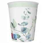 Kubki papierowe Eukaliptus 8 szt.