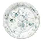 Talerzyki papierowe Eukaliptus