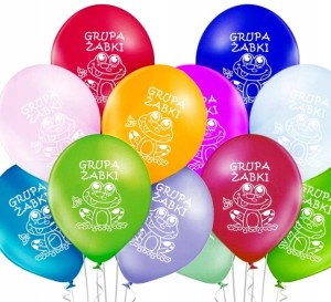 Balony mix przedszkole grupa Żabki
