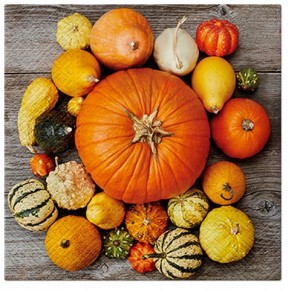 Serwetki papierowe Dynie halloween 33x33 cm