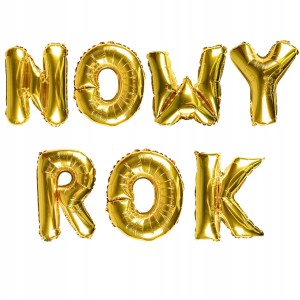 Balon foliowy NOWY ROK