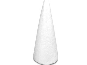 Stożek styropianowy 20 cm