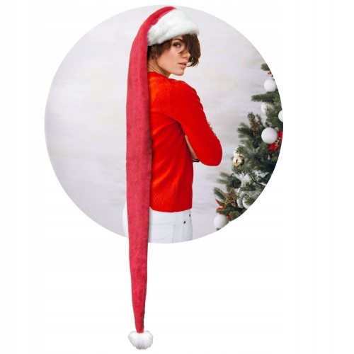 Mega-czapka-Swietego-Mikolaja-Dluga-pluszowa-szalik-Gwiazdor-150cm.jpg