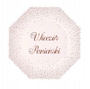 Talerzyki papierowe na Wieczór Panieński