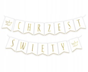 Baner na Chrzest Święty 2x300 cm