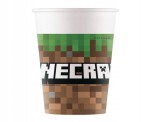 Kubki papierowe Minecraft TNT 200 ml