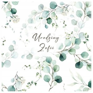 Serwetki  personalizowane na urodziny Imię   