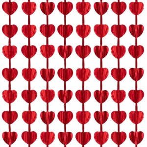 Kurtyna foliowa serca 100x200 cm