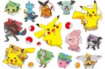 Tatuaże zmywalne dla dzieci Pokemon Pikachu