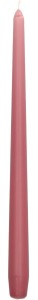 Świeca stożkowa matowa pudrowo-różowa 1 szt. 
