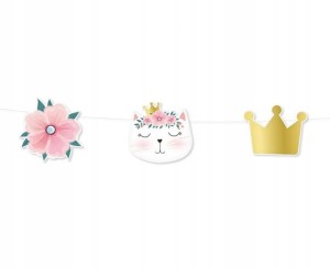 Dekoracyjny Baner z Kotem, 300cm