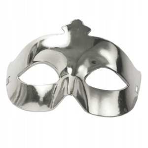 Maska Wenecka Srebrna