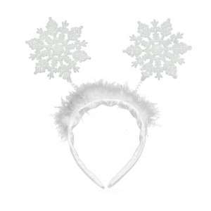 Opaska do Włosów ze Śnieżynką