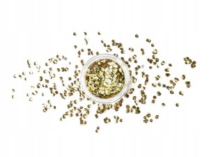 Złoty Brokat do Zdobienia Ciała 3g, 1  szt.