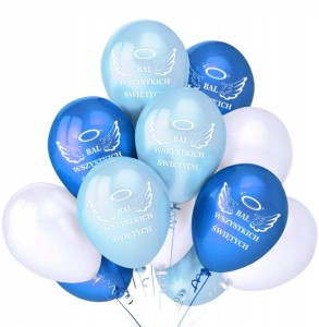 Balony Lateksowe "Bal Wszystkich Świętych", 10 szt.