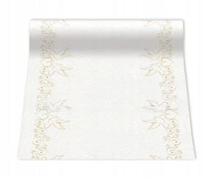 Dekoracyjny Bieżnik Ślubny, 40cm x 4,8m