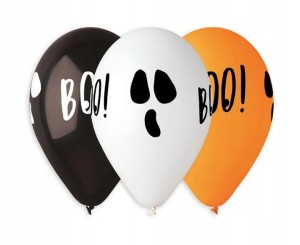 Balony z Duchem "Boo!", 5 szt.