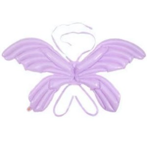 Fioletowy Foliowy Balon w Kształcie Skrzydeł, 122cm