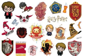 Tatuaże Zmywalne "Harry Potter", 1 szt.