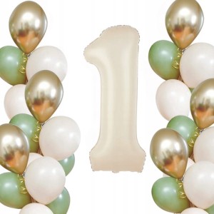 Zestaw Balonów Boho na Roczek