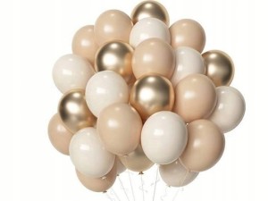 Kremowy Zestaw Balonów
