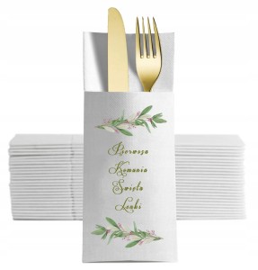Komunijne, Personalizowane Etui na Sztućce, 12 szt.