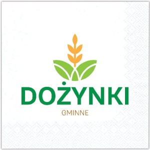 Ozdobne Serwetki  na Dożynki, 12 szt. 