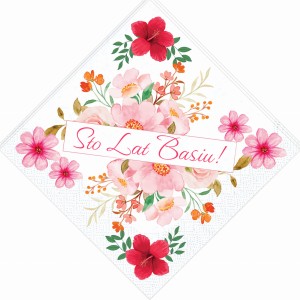 Personalizowane Serwetki Urodzinowe, 12 szt.