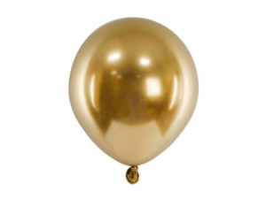 Złote Balony Glossy, 50 szt