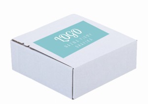 Biały Karton Fasonowy z Paskiem Klejowym Własny Nadruk