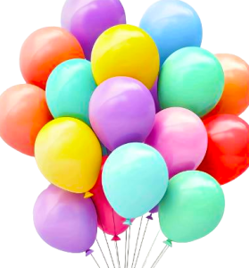 Kolorowe Balony Metaliczne, 40 szt.