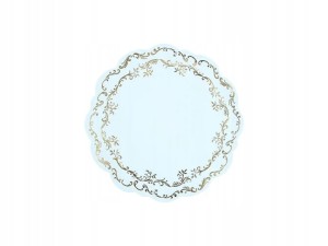 Podkładki pod talerze papierowe Błękitne 6szt 35,5cm