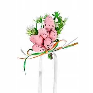 Dekoracja koszyczka wielkanocnego Jajka