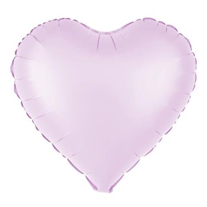 Balon foliowy Serce liliowy fiolet 45cm