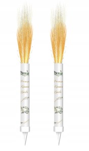 Fontanna tortowa „Pierwsza Komunia Święta” – 12 cm, 2szt.