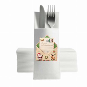 Personalizowane Kieszonki na Sztućce 20x8 cm 12 szt