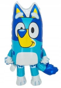 BALON FOLIOWY Pies PIESEK BLUEY niebieski Blue