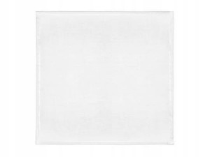 Serwetki materiałowe muślinowe białe 40 x 40 cm 12 szt.